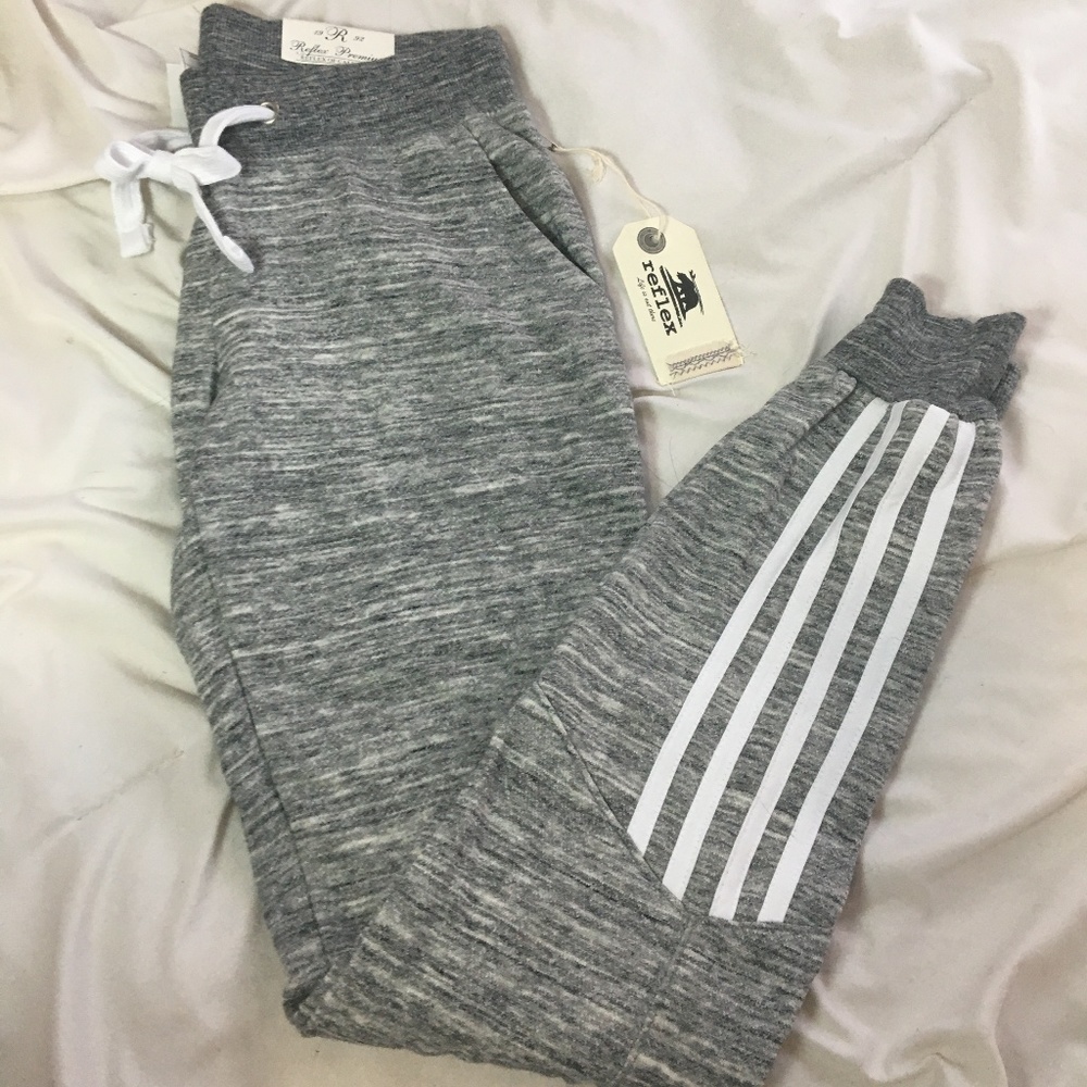 grey joggers